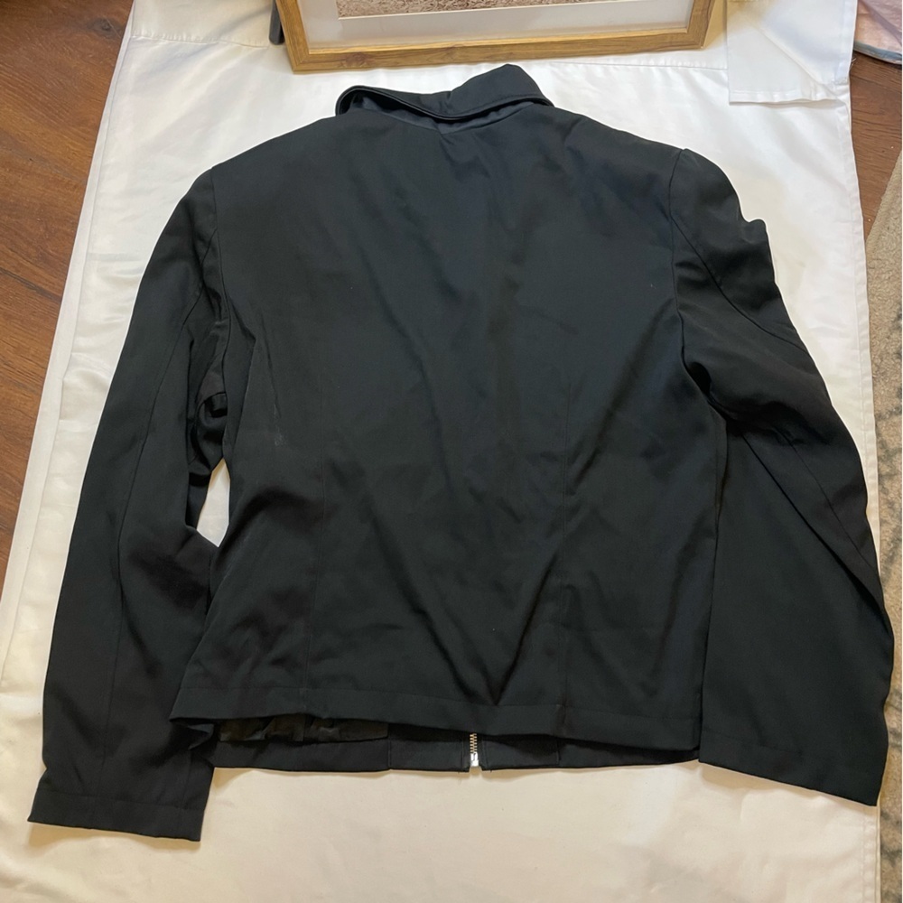 R-Wear Rampage size larger black bomber jacket - Picture 3 of 6
